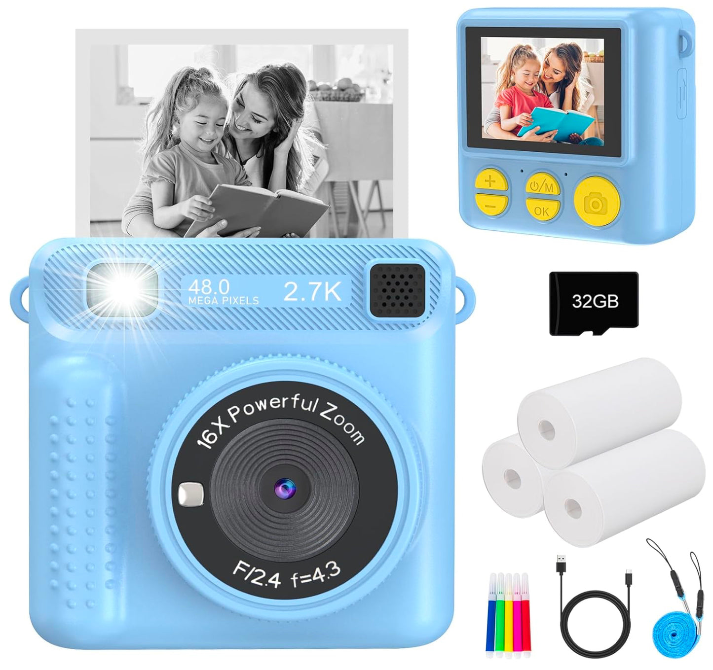 TinySnapz™ - Mini Camera Printer